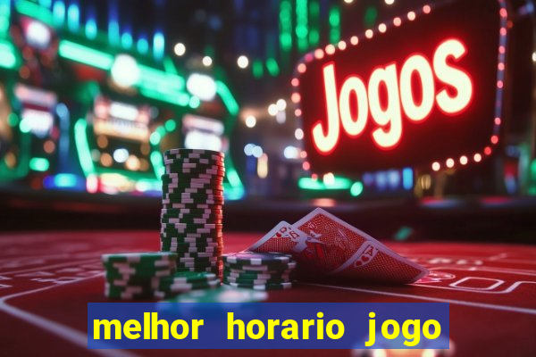 melhor horario jogo fortune rabbit